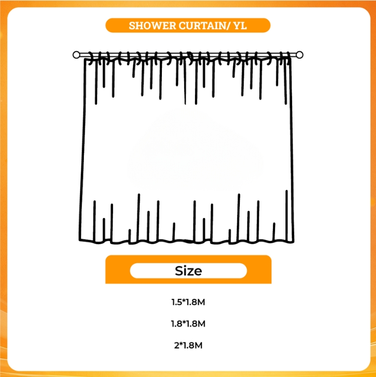 3D shower curtain - Final Fantasy XIV Shop