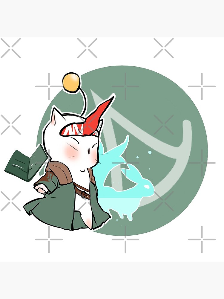 Summoner Moogle Edition Throw Pillow - Image 2