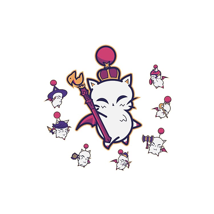 Moogle King Regal Artwork Tote Bag - Image 2
