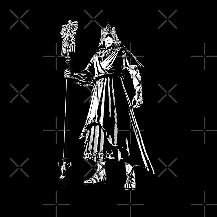 G'raha Tia Monochrome Portrait Tote Bag - Image 2