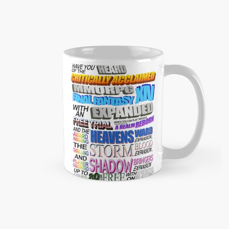 Ffxiv Critically Acclaimed Mmorpg Mug