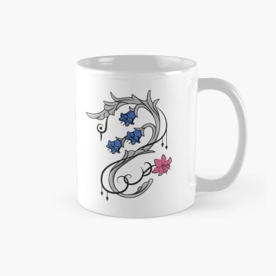 White Mage Lily Gauge Dark Mug