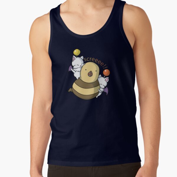 Final Fantasy Xiv Moogle Bee Screeee Tank Top - Image 5
