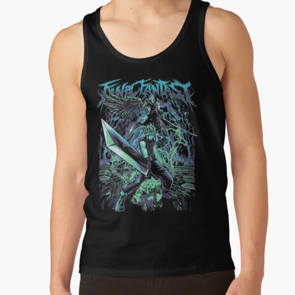 Final Fantasy Cloud Strife And Sephiroth Tank Top