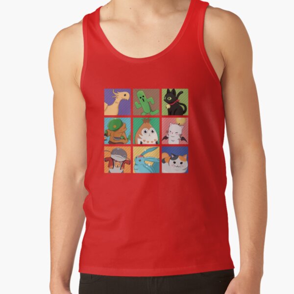 Final Fantasy Xiv Monsters & Mascots Tank Top - Image 4