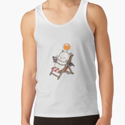 Final Fantasy Xiv Summer Moogle Vacation Tank Top