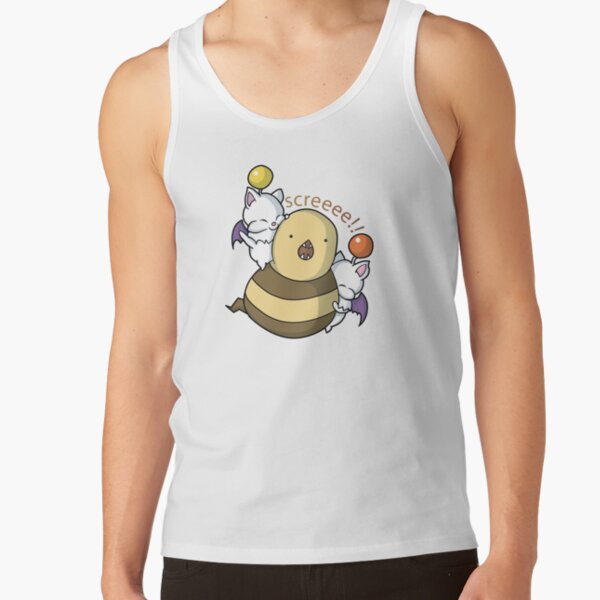 Final Fantasy Xiv Moogle Bee Screeee Tank Top - Image 2
