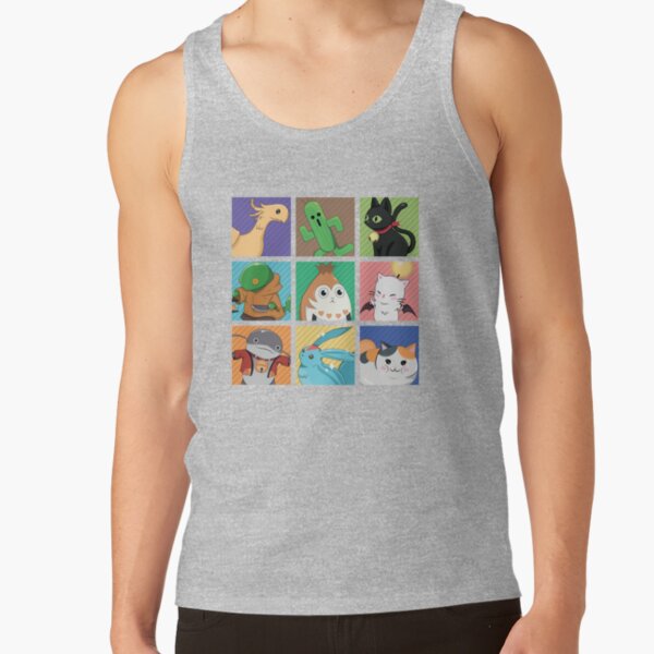 Final Fantasy Xiv Monsters & Mascots Tank Top - Image 3