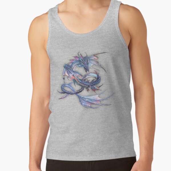 Final Fantasy Xiv Midgardsormr Dragon Tank Top - Image 3