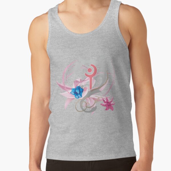 Ffxiv White Mage Job Stone Tank Top - Image 3