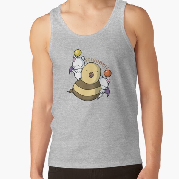 Final Fantasy Xiv Moogle Bee Screeee Tank Top - Image 3