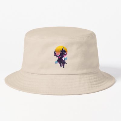 Black Mage Retro Style Bucket Hat