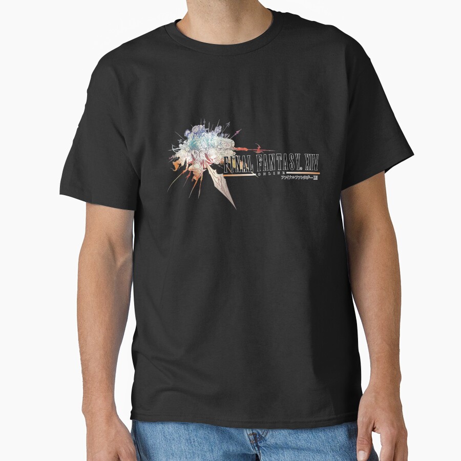 Final Fantasy Xiv Classic Logo T-shirt - Image 3