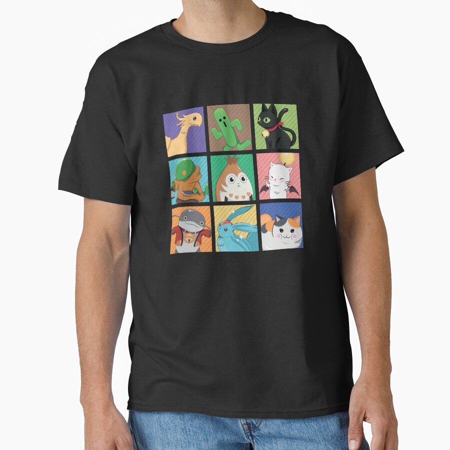 Final Fantasy Xiv Monsters & Mascots T-shirt - Image 2