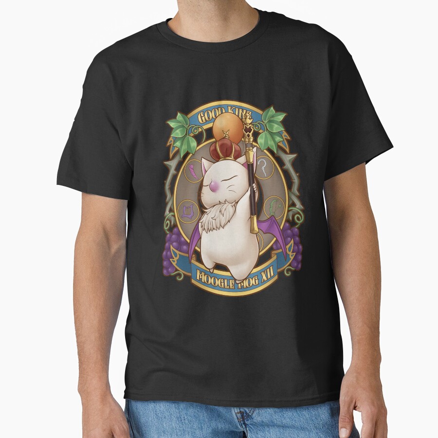 Moogle King Regal Artwork T-shirt - Image 3