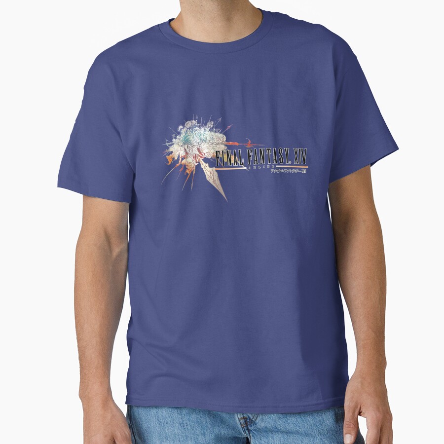 Final Fantasy Xiv Classic Logo T-shirt - Image 4