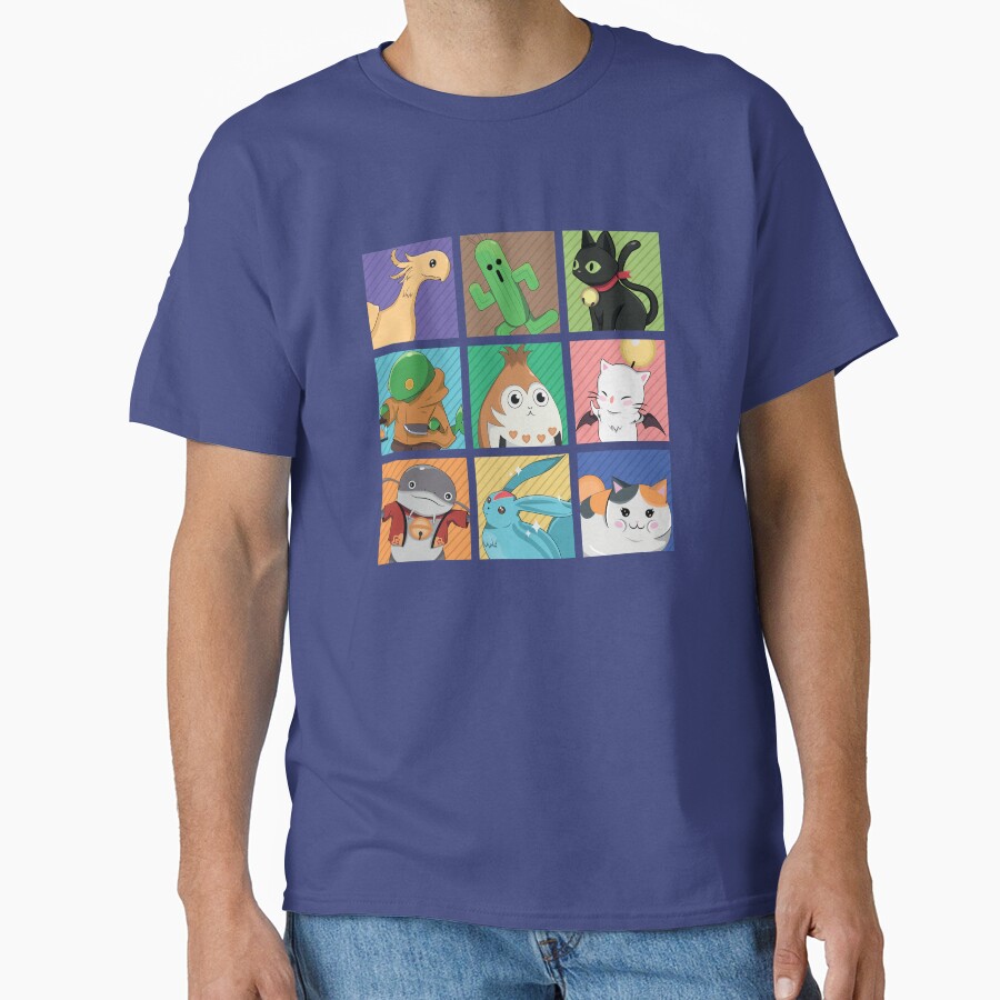 Final Fantasy Xiv Monsters & Mascots T-shirt - Image 4
