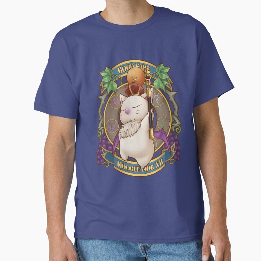 Moogle King Regal Artwork T-shirt - Image 4