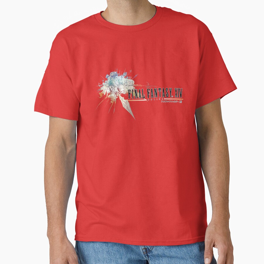 Final Fantasy Xiv Classic Logo T-shirt - Image 5