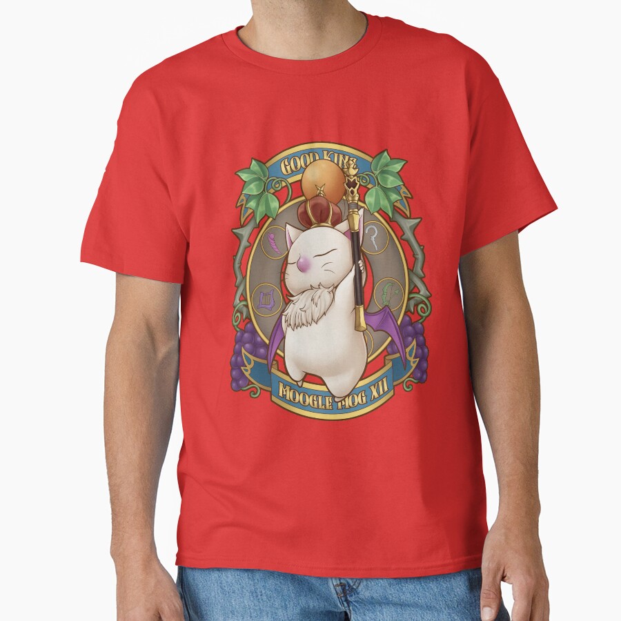 Moogle King Regal Artwork T-shirt - Image 5
