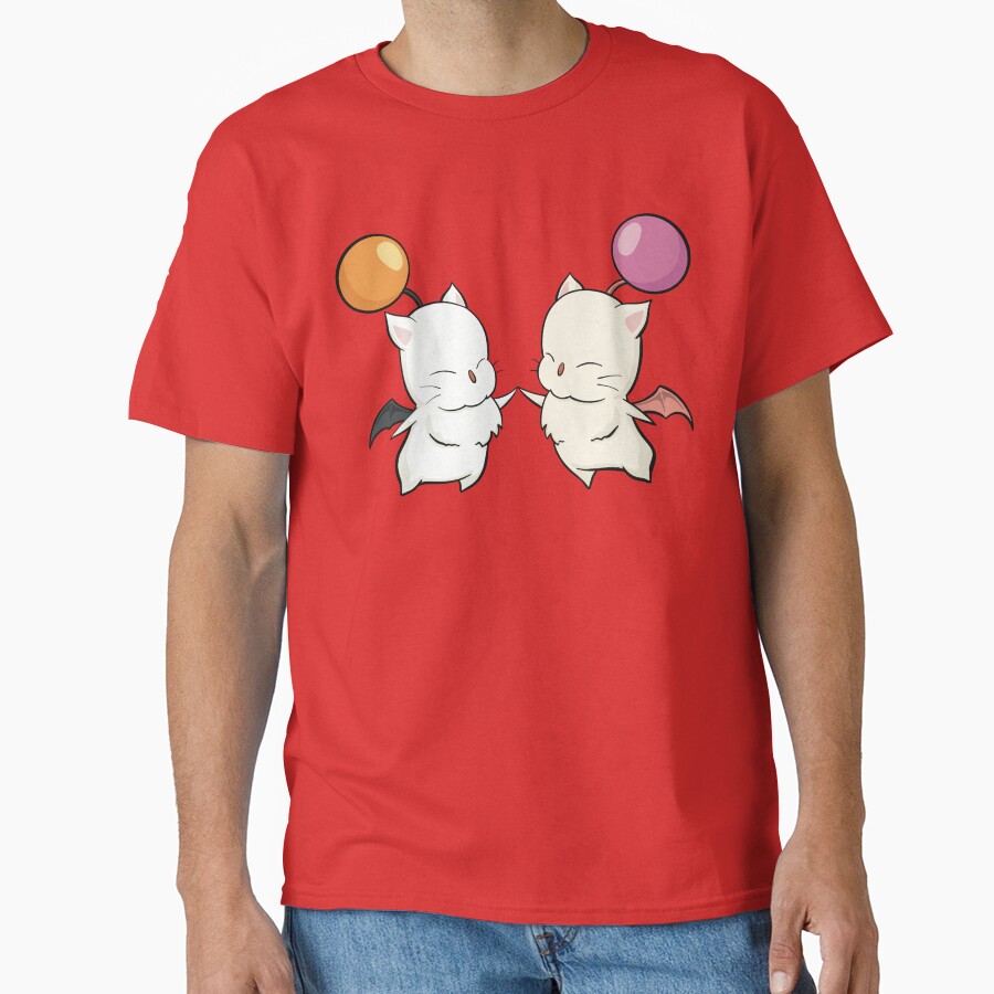 Moogles Cute Gathering T-shirt - Image 5