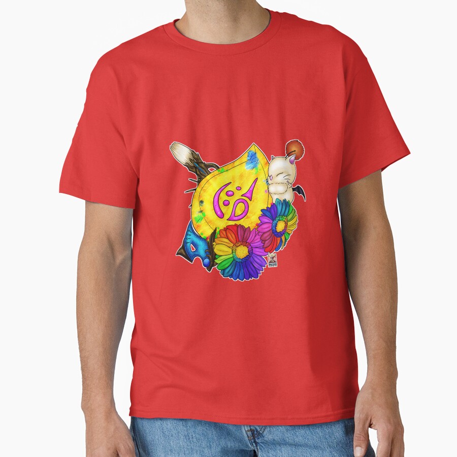 Pictomancer Job Stone T-shirt - Image 5
