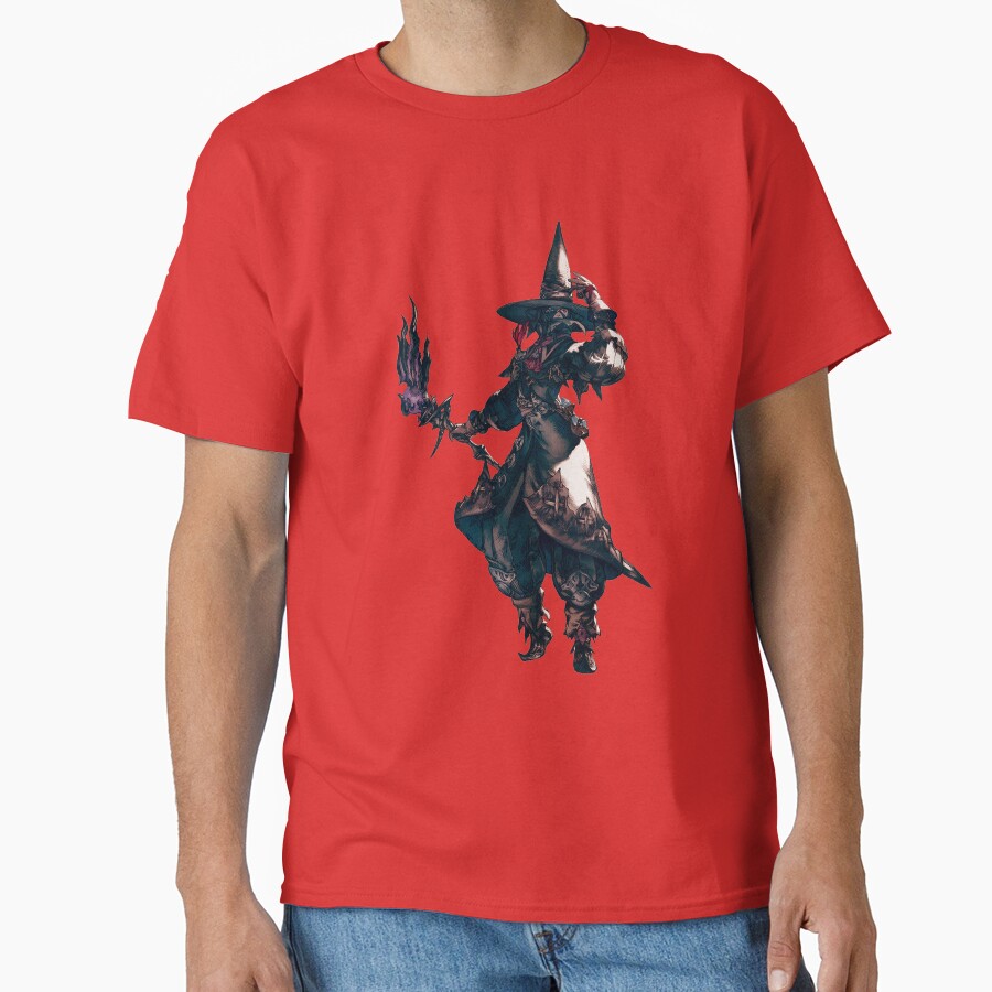 Final Fantasy Xiv Black Mage T-shirt - Image 5