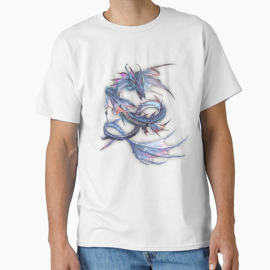 Final Fantasy Xiv Midgardsormr Dragon T-shirt