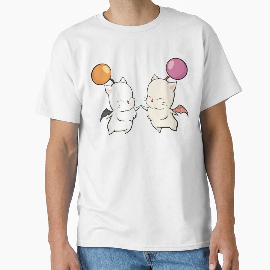 Moogles Cute Gathering T-shirt - Image 2