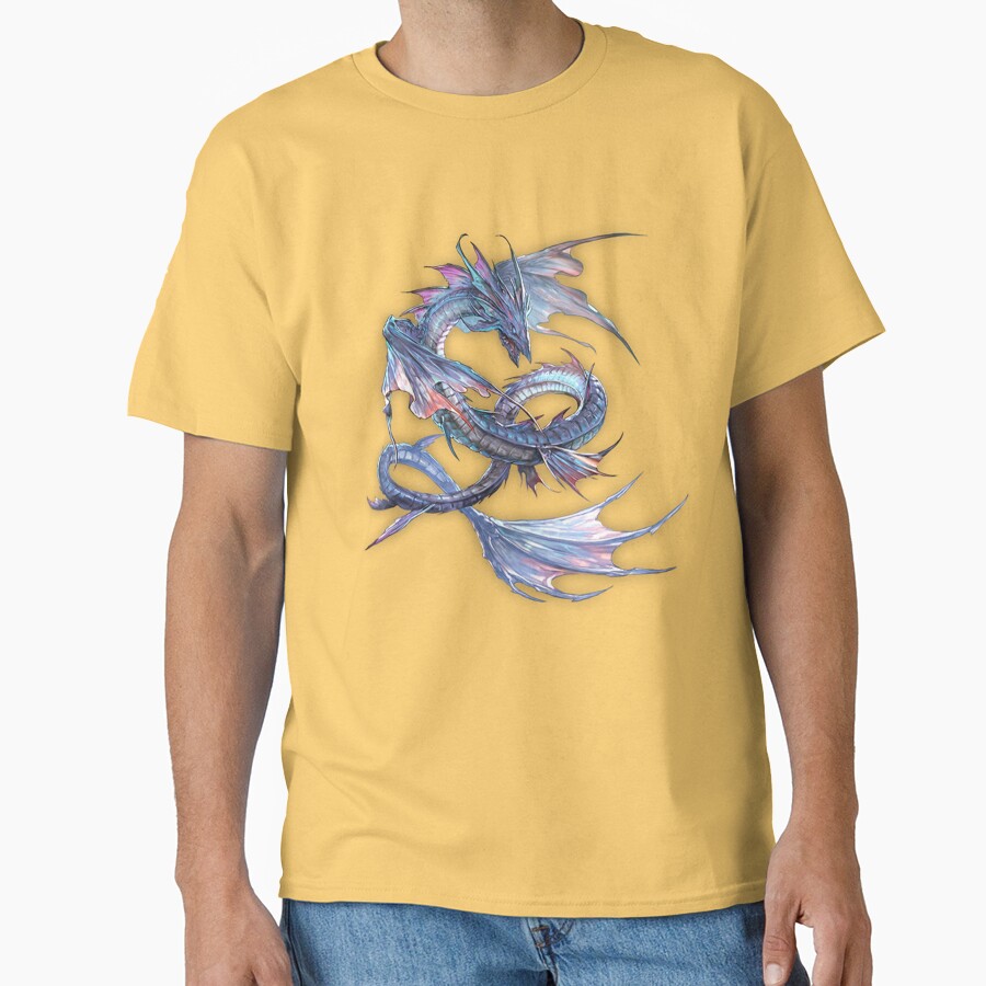 Final Fantasy Xiv Midgardsormr Dragon T-shirt - Image 6