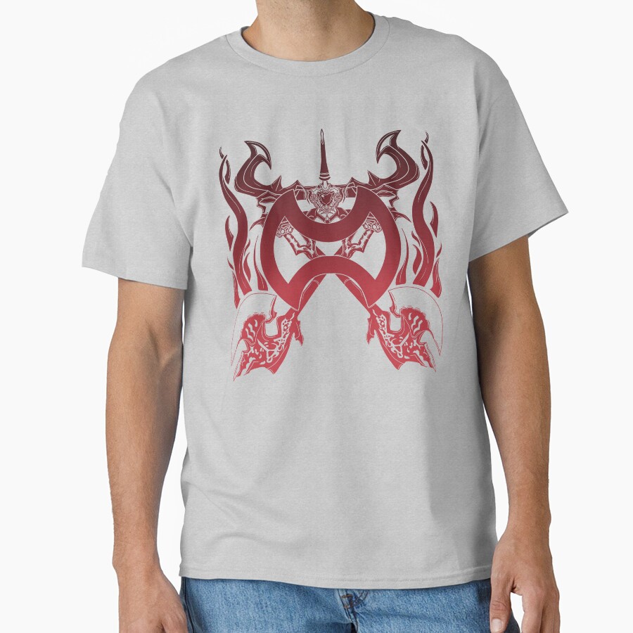 Ffxiv Warrior Job Symbol T-shirt - Image 3