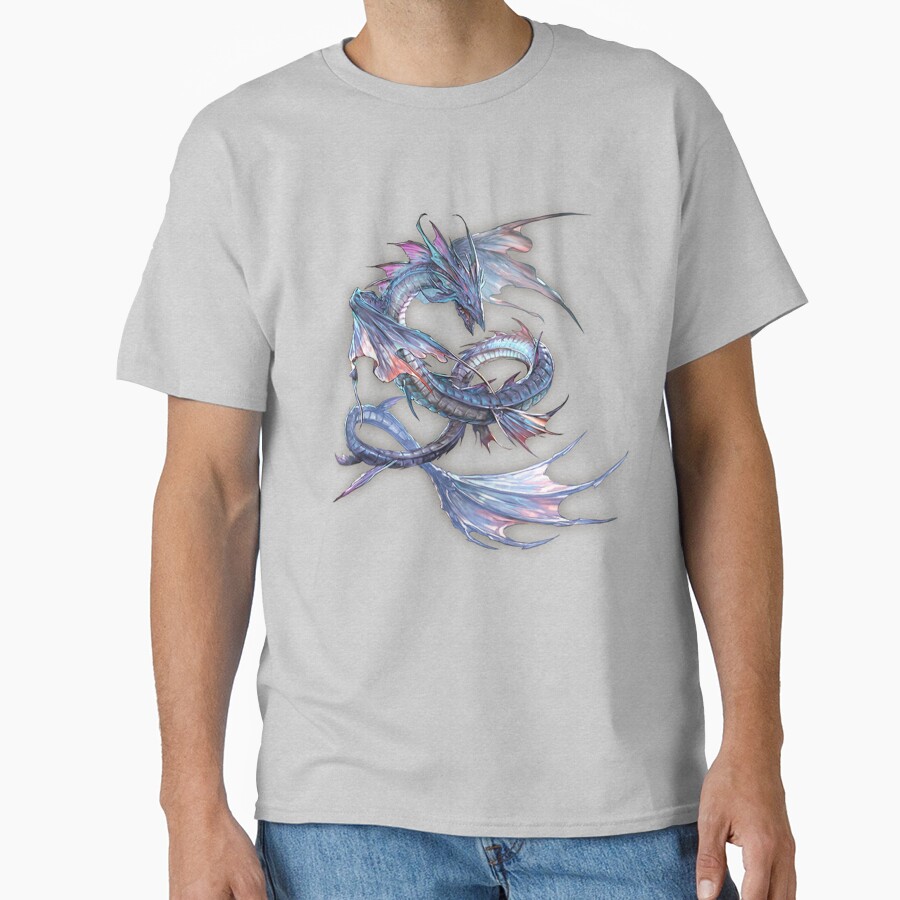 Final Fantasy Xiv Midgardsormr Dragon T-shirt - Image 3