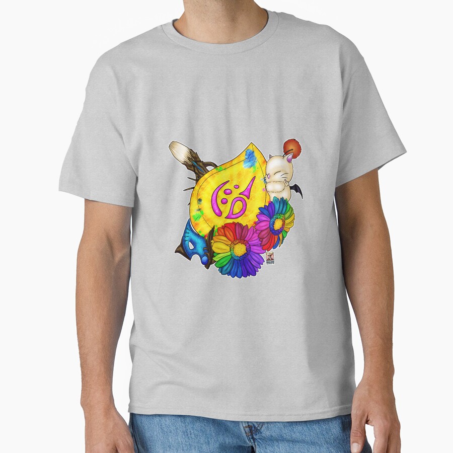 Pictomancer Job Stone T-shirt - Image 3