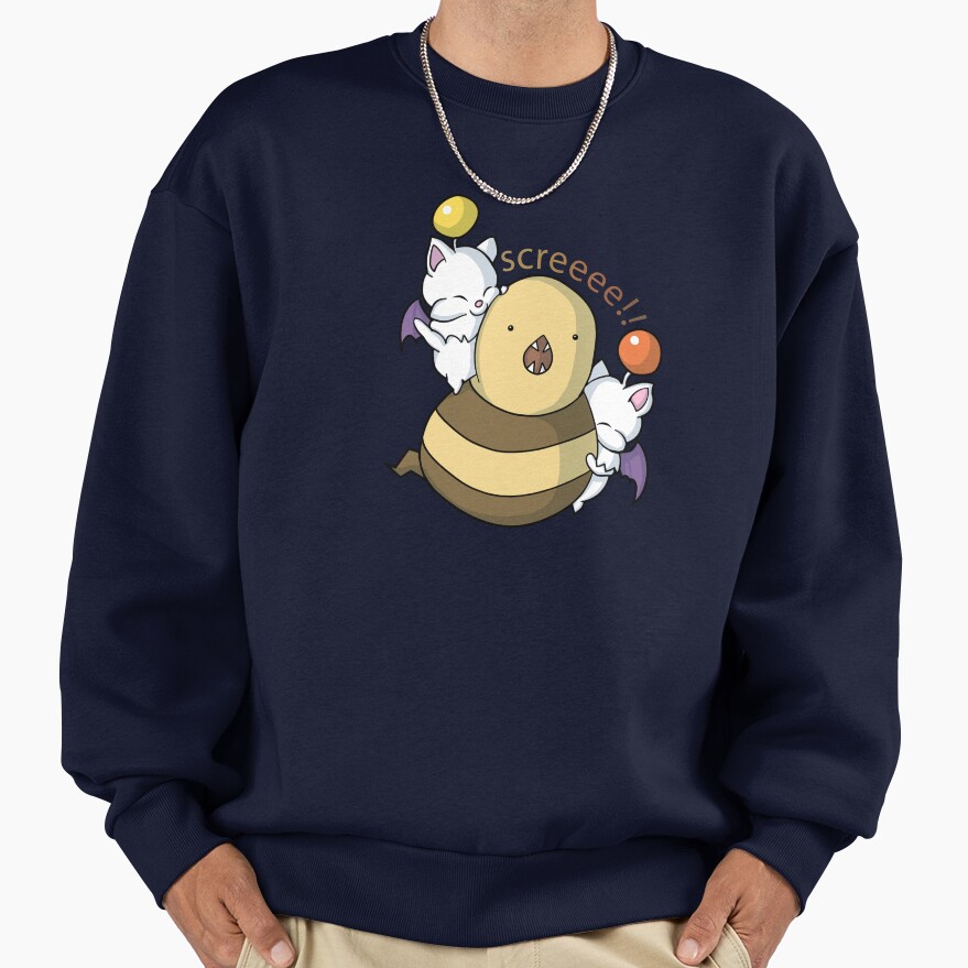 Final Fantasy Xiv Moogle Bee Screeee Sweatshirt