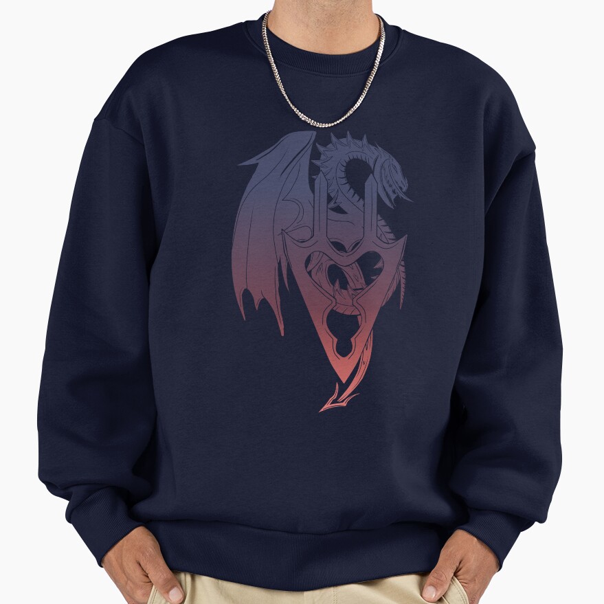 Ffxiv Dragoon Job Symbol Sweatshirt - Image 5