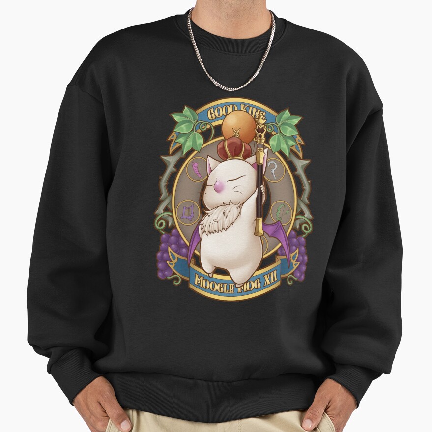 Moogle King Regal Artwork Sweatshirt - Image 3