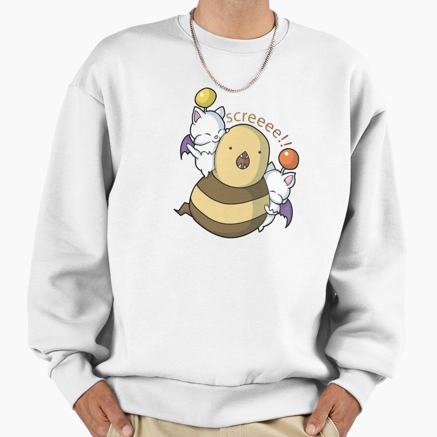Final Fantasy Xiv Moogle Bee Screeee Sweatshirt - Image 2