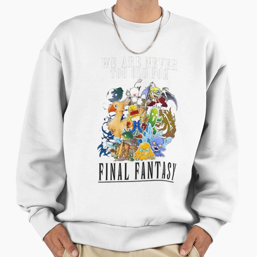 We Are Never Too Old For Final Fantasy Sweatshirt - Image 2