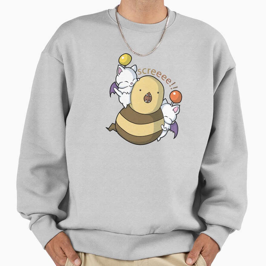 Final Fantasy Xiv Moogle Bee Screeee Sweatshirt - Image 5