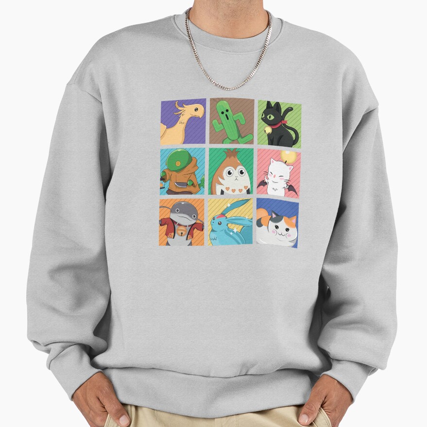 Final Fantasy Xiv Monsters & Mascots Sweatshirt - Image 4