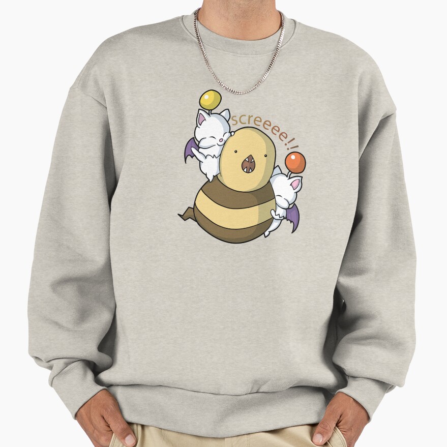 Final Fantasy Xiv Moogle Bee Screeee Sweatshirt - Image 4