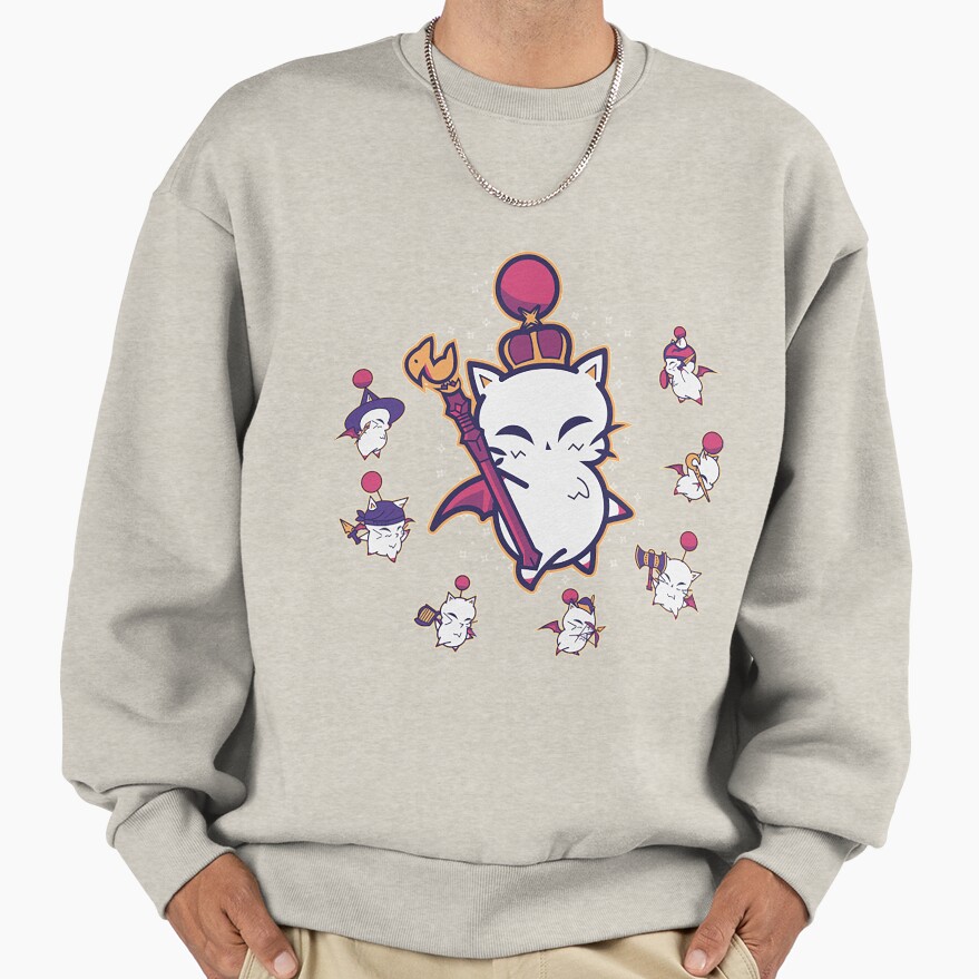 Moogle King Royal Design Sweatshirt - Image 3