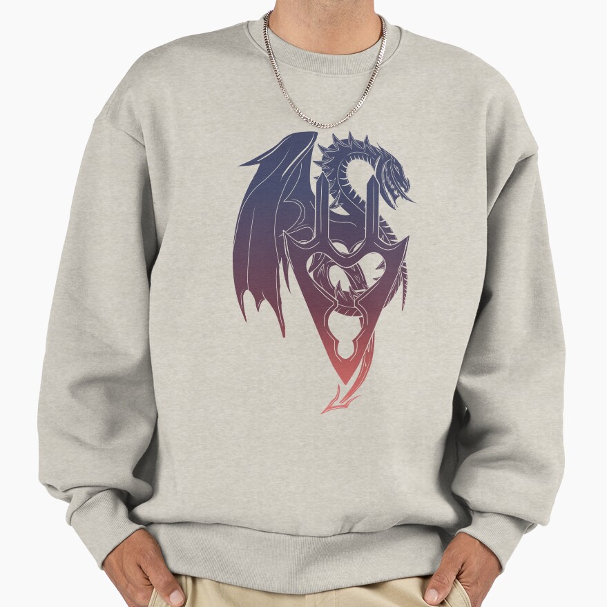 Ffxiv Dragoon Job Symbol Sweatshirt - Image 3