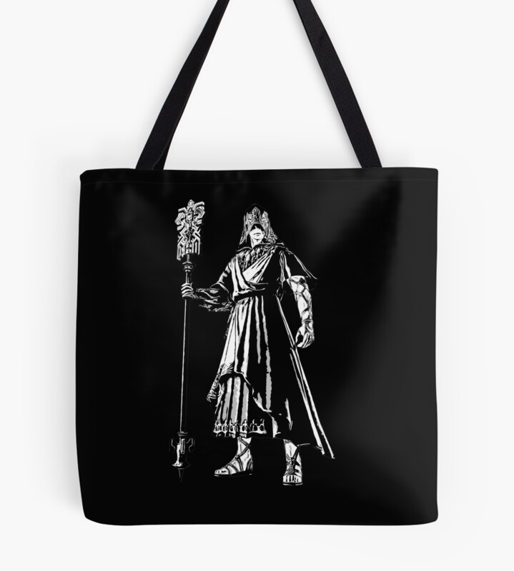 G'raha Tia Monochrome Portrait Tote Bag