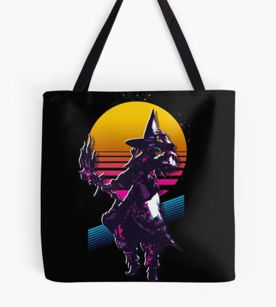 Black Mage Retro Style Tote Bag