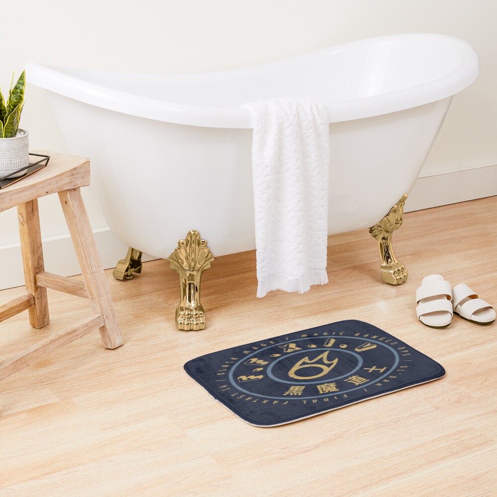 Final Fantasy Xiv Black Mage Bath Mat - Image 2