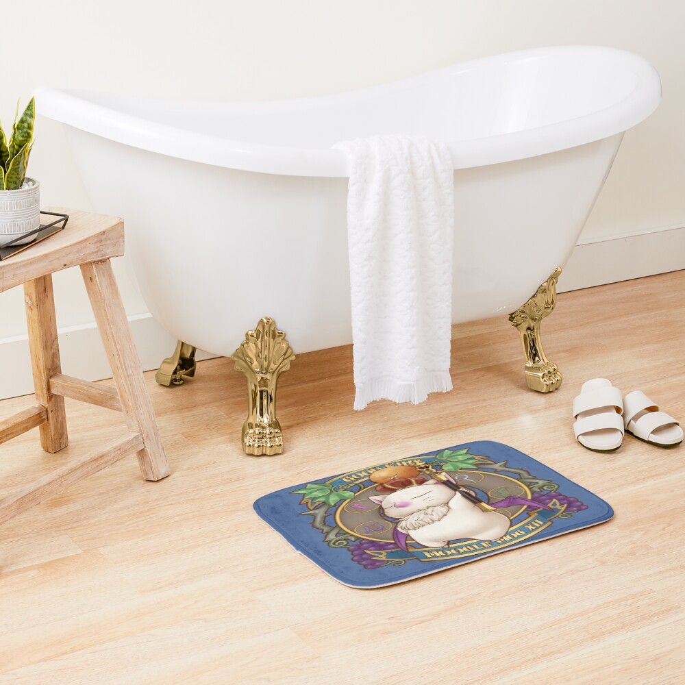 Moogle King Royal Design Bath Mat - Image 2