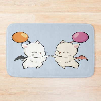 Moogles Cute Gathering Bath Mat