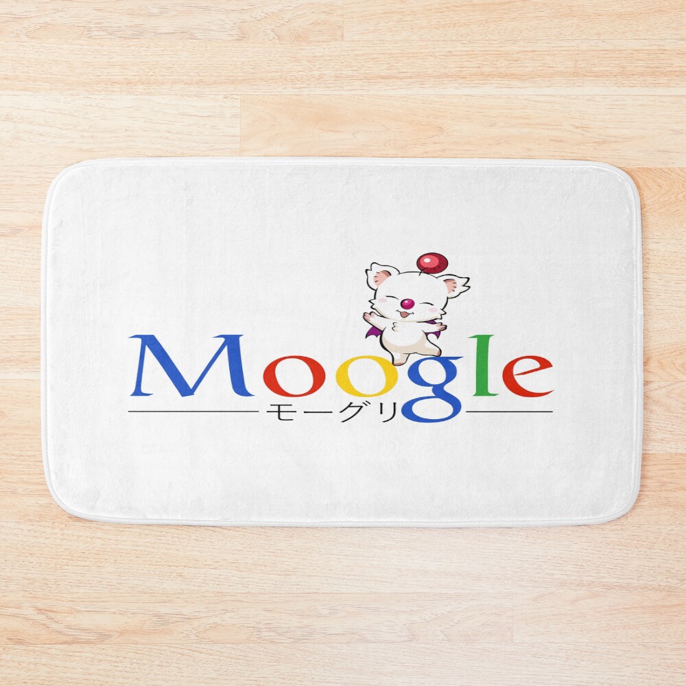 Moogle Charming Portrait Bath Mat