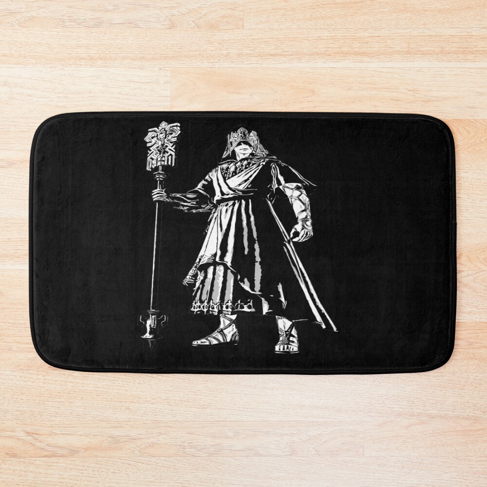 G'raha Tia Monochrome Portrait Bath Mat
